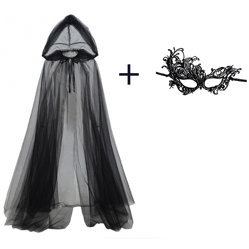 Black Face Mask Pack - Ensemble de 2 capes noires et