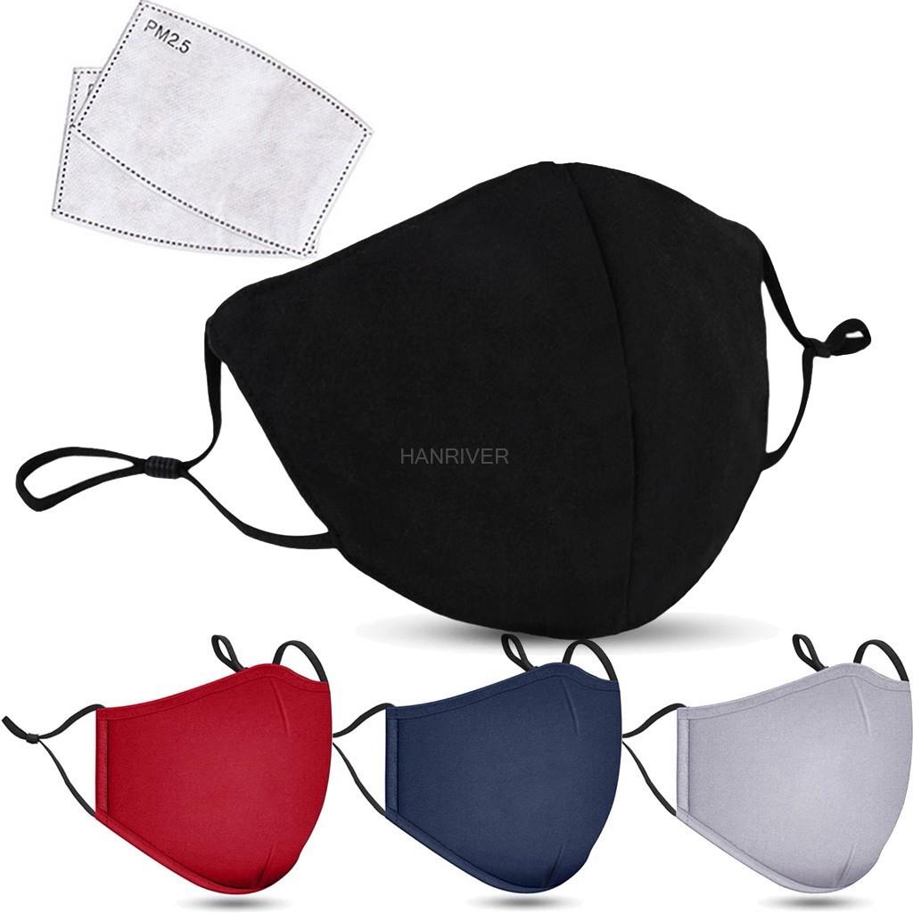 Dust Mask Construction - Masque facial en coton PM2.5, masque