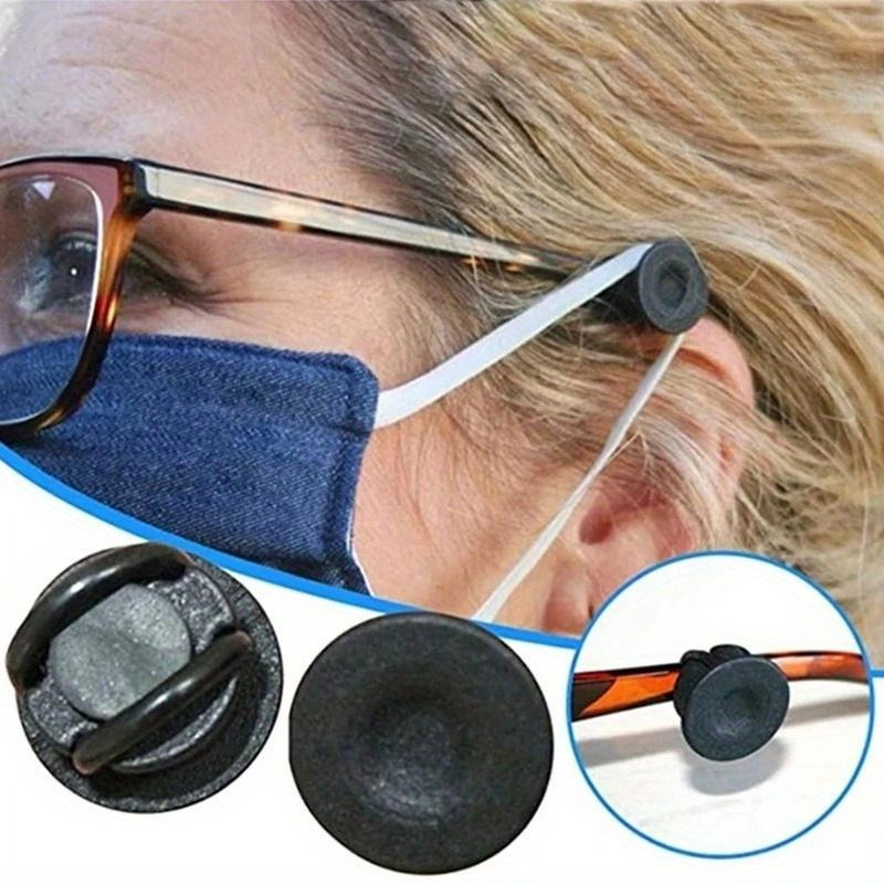 Mask Ear Saver Strap - 2 ensembles de crochets réglables en