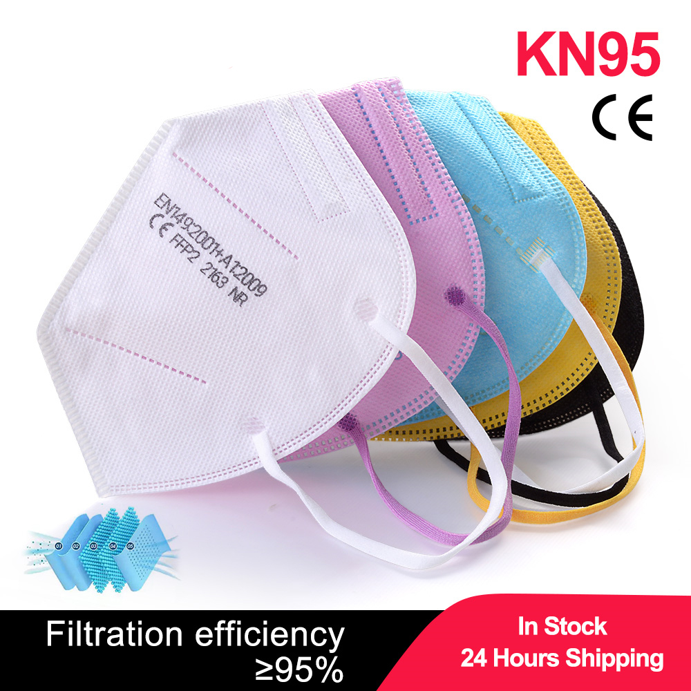 100 pièces de masques FPP2 noi - Black Face Mask Pack avis et prix